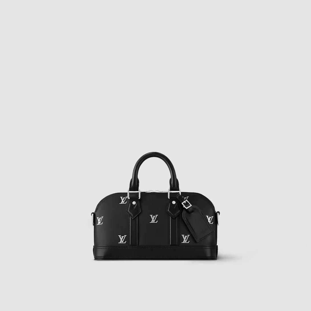 Túi Louis Vuitton Alma East West Other Leather Nam Đen